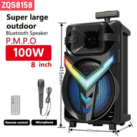 Powerful Trolley Wireless Speaker with RGB Lighting speakers Luxurious Weddings