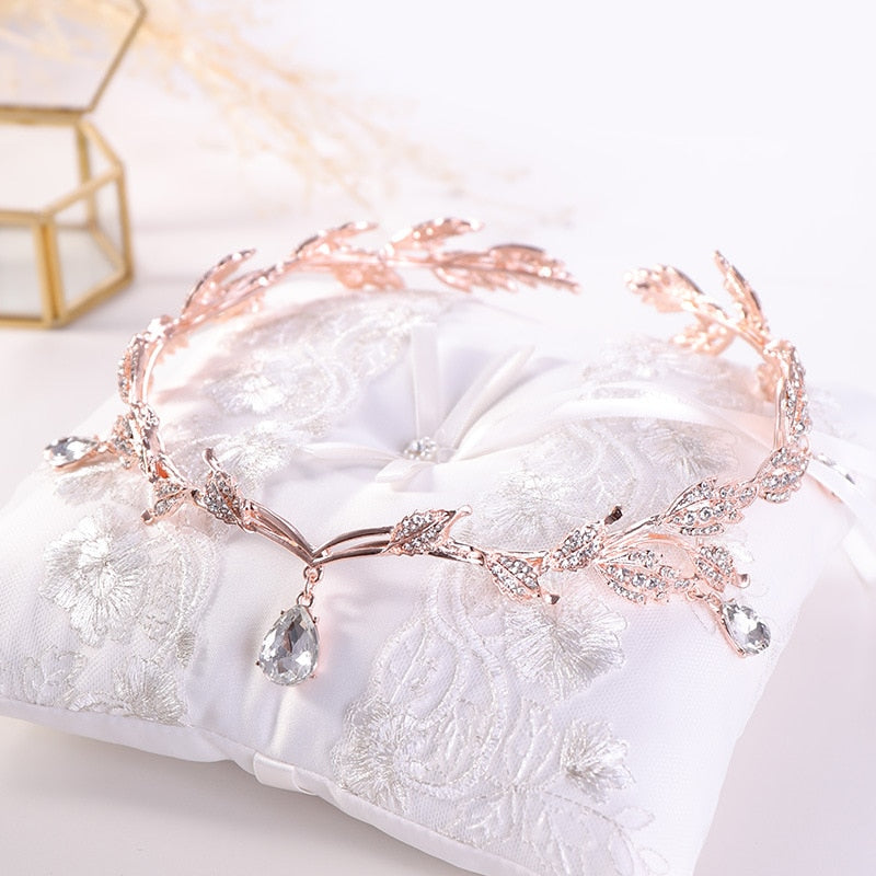 Luxury Crystal Crown Bridal Hair Accessories Luxurious Weddings