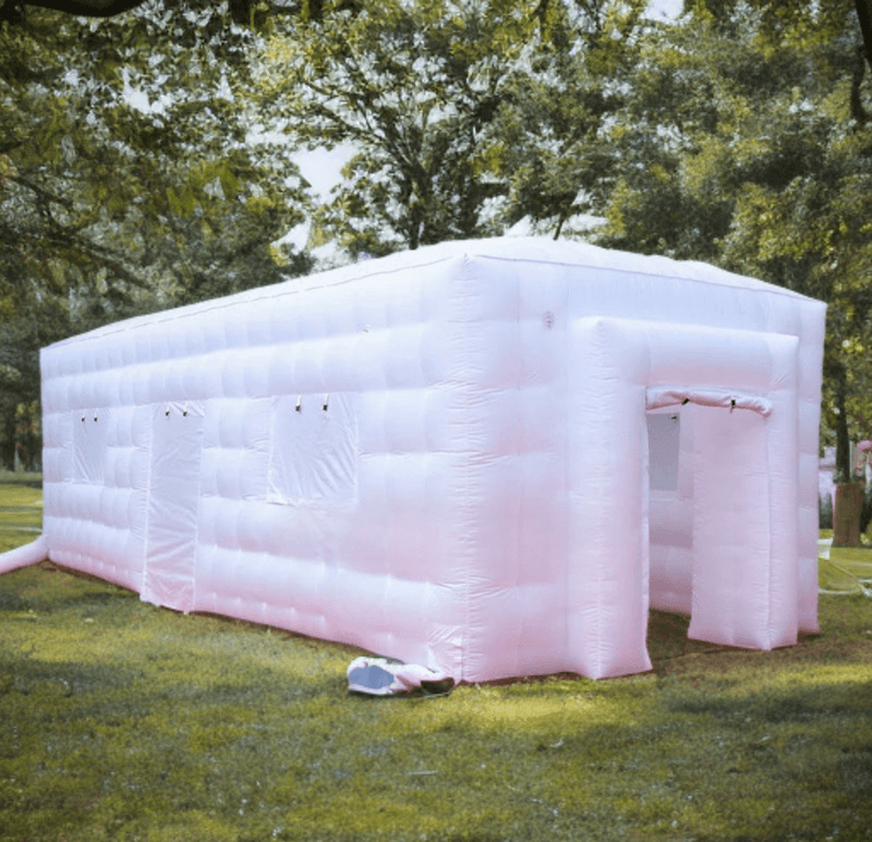 33ft Inflatable LED White Advertising Tent LED Inflatable Luxurious Weddings