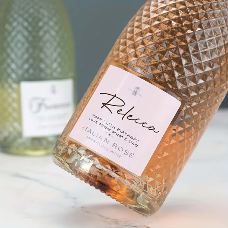 Personalized Prosecco Wine Label Wine Labels Luxurious Weddings