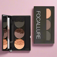 FOCALLURE 3-Farben-Augenbrauenpuder-Palette