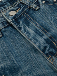 Men's Wide-Leg Vintage Wash Jeans Jeans Luxurious Weddings