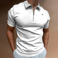 Men's Polo Shirt by Luxurious | White polo Luxurious Weddings