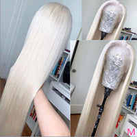 13*2.5 Long Straight Lace Front Wig Luxurious Weddings