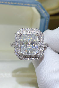 2 Carat Moissanite 925 Sterling Silver Ring rings Luxurious Weddings