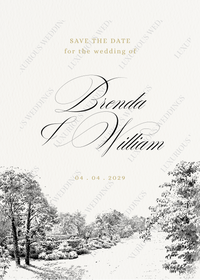 Custom Wedding Invitations #13