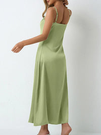 Satin Cowl Neck Cami Dress Bridesmaid Dresses Luxurious Weddings