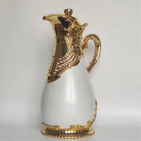 European Light Glass Gall Thermos Iron Shell Jug Luxurious Weddings