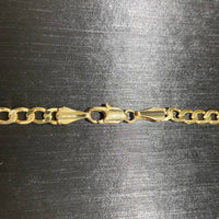 Solid Real 14k Gold Cuban Link Chain 20in 4mm