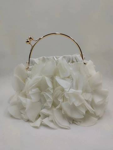 Three-Dimensional Flower Handbags