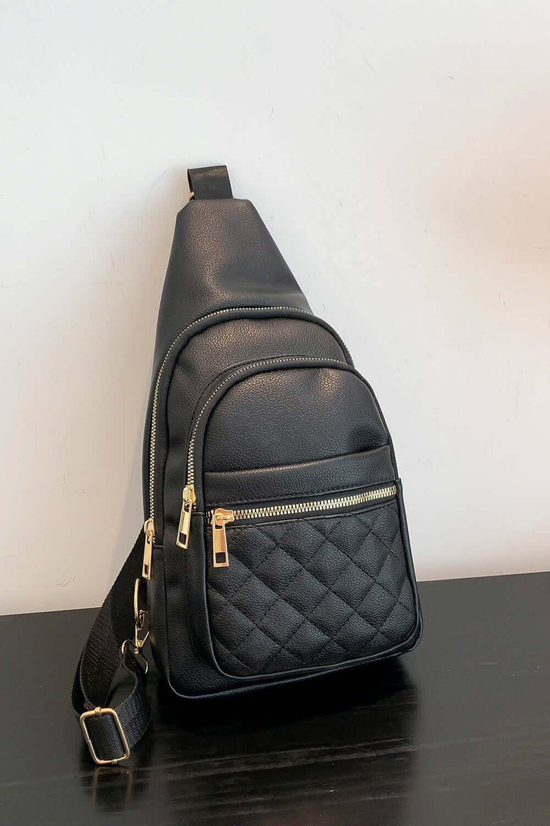 PU Leather Sling Bag Handbag Luxurious Weddings