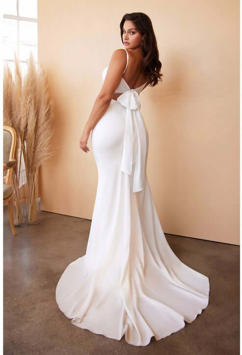 Charmeuse Gown Luxurious Weddings