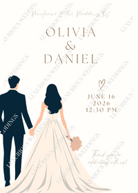 Custom Wedding Invitations #1