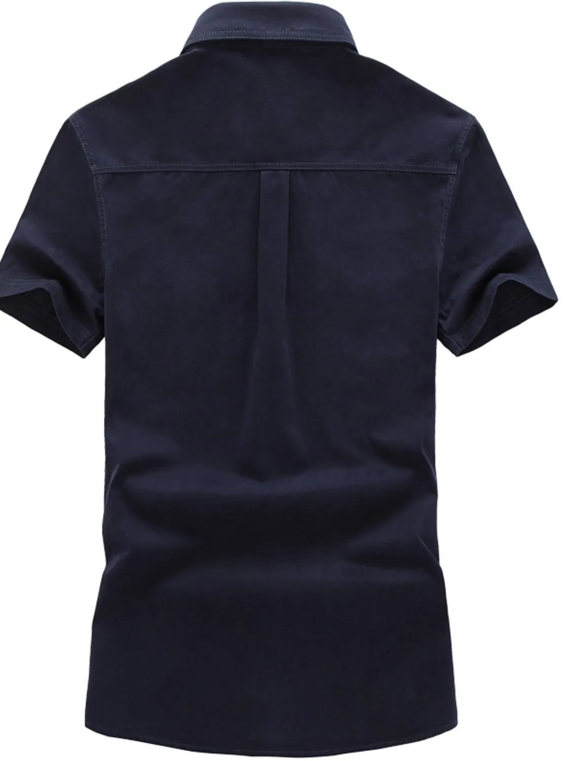 Men's Plus Size Embroidered Collared Neck Short Sleeve Shirt Men’s shirts Luxurious Weddings