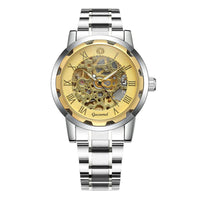 Steel Strip Hollow Gold Manual Mechanical Watch watch Luxurious Weddings