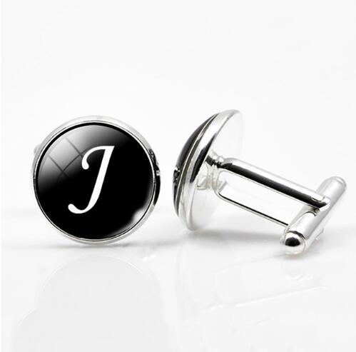 A-Z Single Alphabet CufflinksLuxurious Weddings