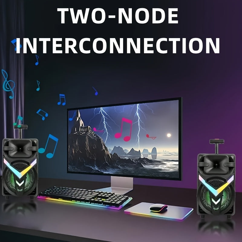 Powerful Trolley Wireless Speaker with RGB Lighting speakers Luxurious Weddings