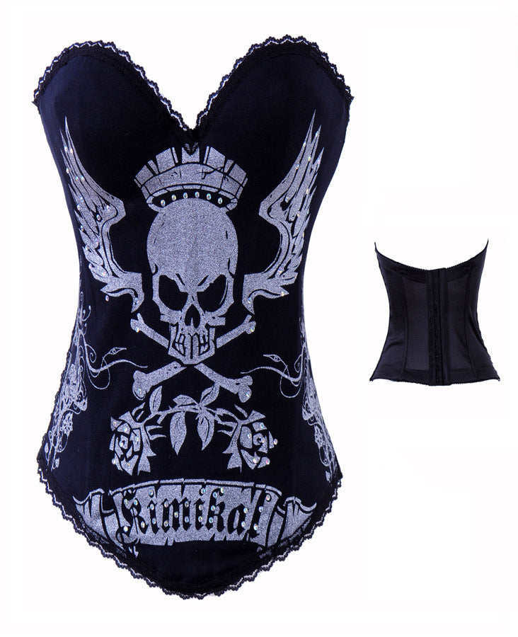 Golden Skull Corset, Palace High-End Corset Luxurious Weddings