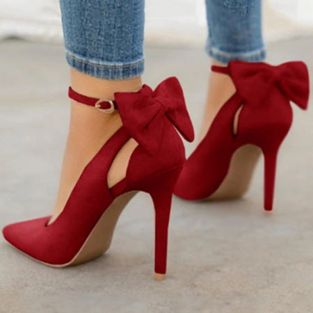 Bow high heels Women's Pumps