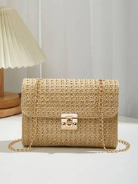 Mini Diamond Grid Crossbody Phone Bag Luxurious Weddings