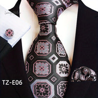 Stylish Paisley Tie & Waistband Set Necktie Luxurious Weddings