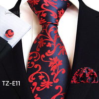 Stylish Paisley Tie & Waistband Set Necktie Luxurious Weddings