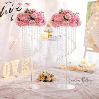 Acrylic Vase Stands - Elegant Wedding Centerpieces - 2 Pcs centerpieces Luxurious Weddings