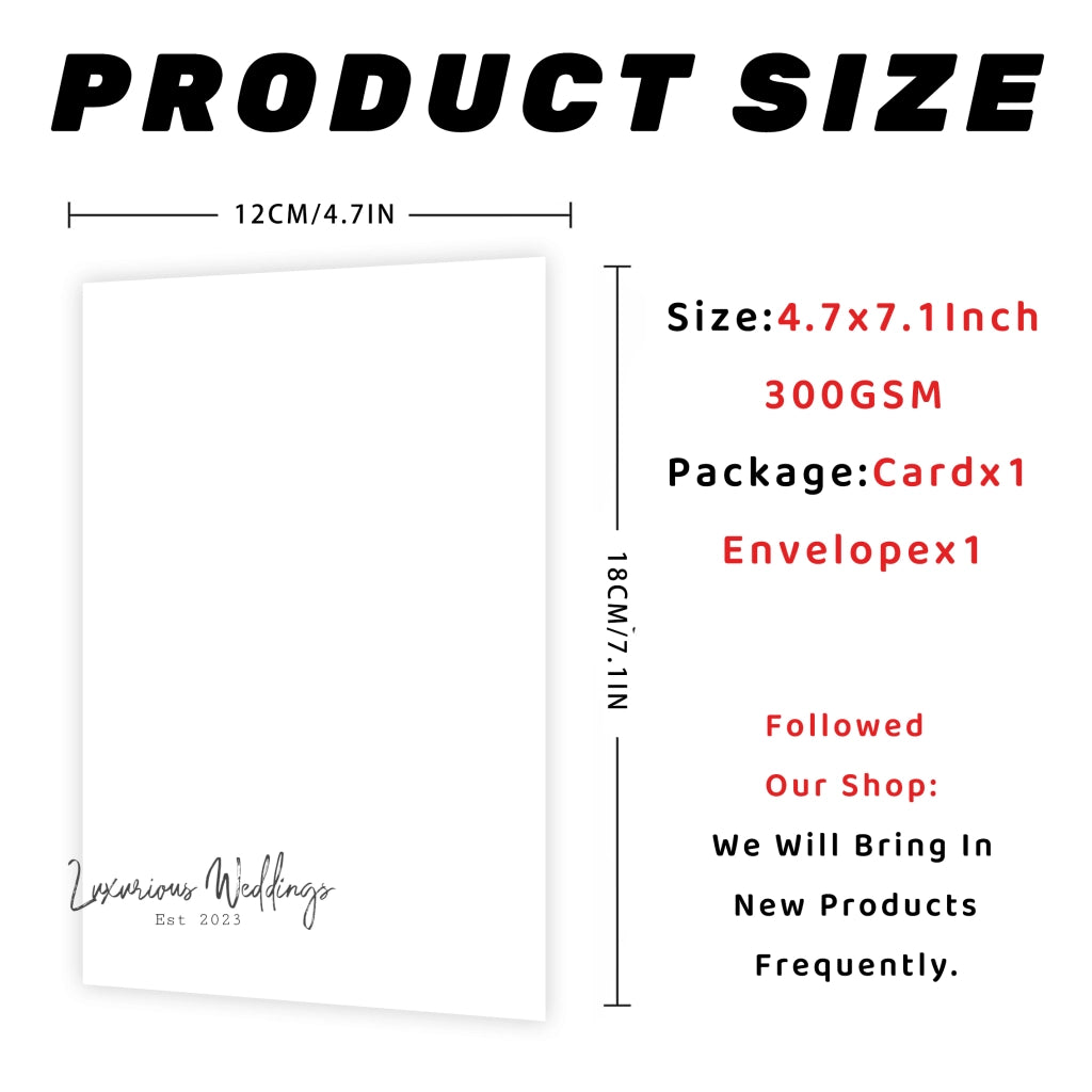 the product size of the package is shown