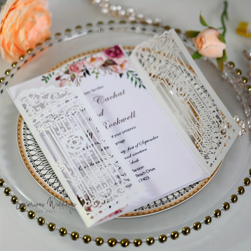 a close up of a plate with a menu on it