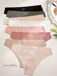 8 Seamless Bikini Panties - Comfortable Intimates for Women Luxurious Weddings