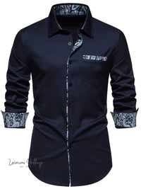 Stylish Men's Paisley Button Up Shirt Luxurious Weddings