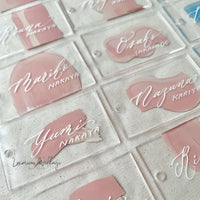 50 Acrylic Place Cards - Perfect for Any Occasion! Luxurious Weddings