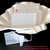 50 Acrylic Place Cards - Perfect for Any Occasion! Luxurious Weddings