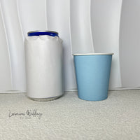 Plastic Party Cups Upgrade Your Party with 50 Blue Paper Cups Luxurious Weddings