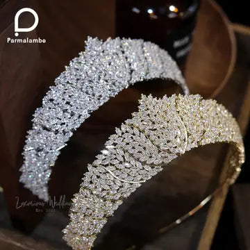 Luxurious Crystal Bridal Tiara Crown By Luxurious Tiara Luxurious Weddings