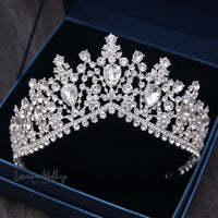 Crystal Queen Wedding Tiara Luxurious Weddings