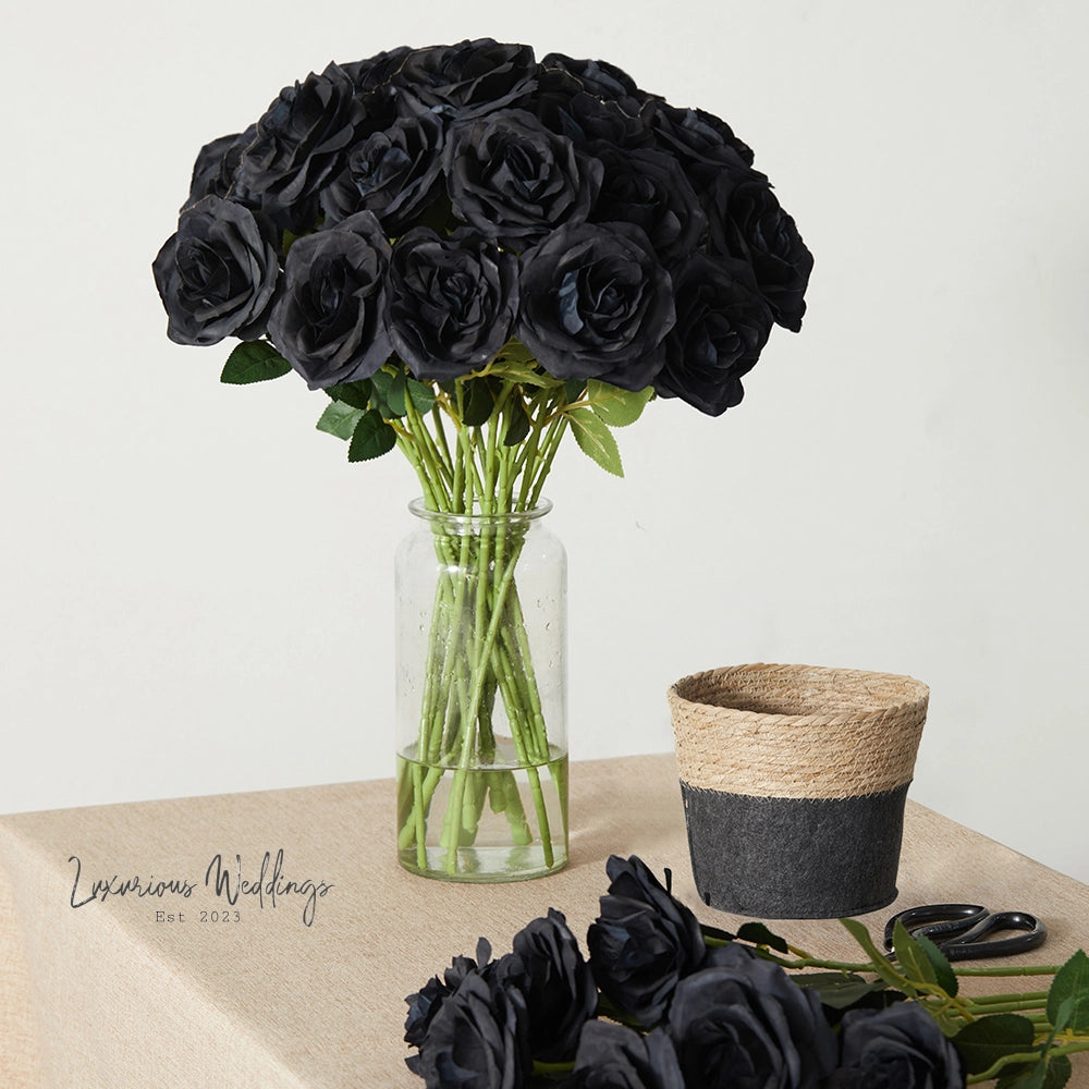 Black roses 