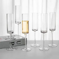 Classy Crystal Champagne Flutes Set Luxurious Weddings