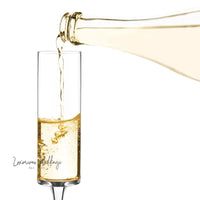 Classy Crystal Champagne Flutes Set Luxurious Weddings