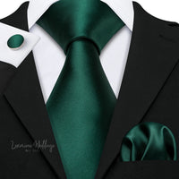 Olive Green Tie Set Luxurious Weddings