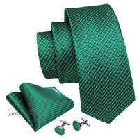 Olive Green Tie Set Luxurious Weddings