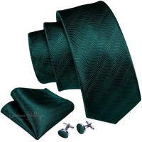 Olive Green Tie Set Luxurious Weddings