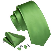 Olive Green Tie Set Luxurious Weddings