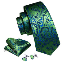 Olive Green Tie Set Luxurious Weddings