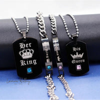 a couple of dog tags that are on a chain