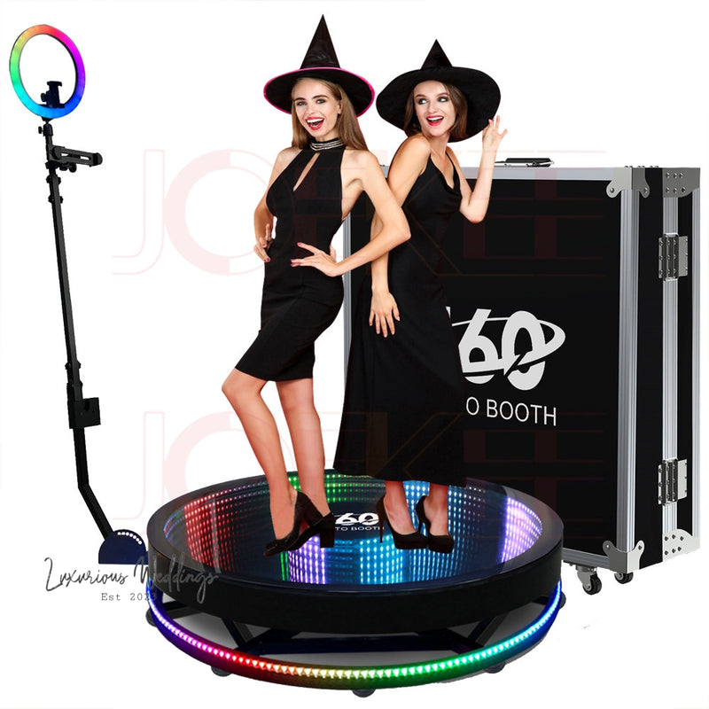 360 Spin Photo Booth - iPad/ iPhoto Compatible Photo Booth Luxurious Weddings