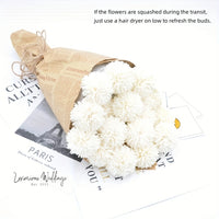 5pcs Artificial Chrysanthemum Ball Flowers Luxurious Weddings