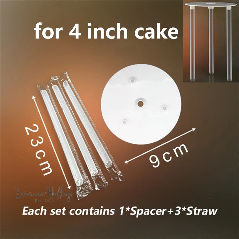 DIY Cake Stand Set with Dowel Rods Cake Stand Luxurious Weddings