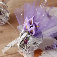 Acrylic Swan Wedding Favor Boxes - 12 Set Luxurious Weddings