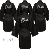 Team Bride Satin Robe Luxurious Weddings